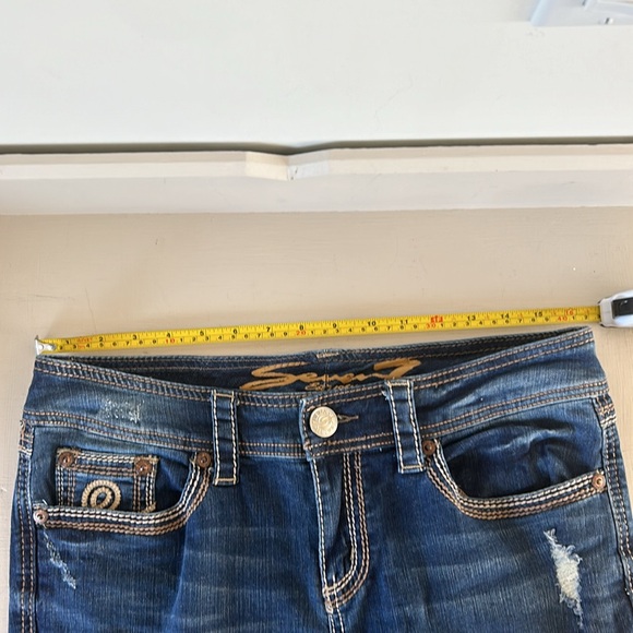 Seven boot cut jeans with unique stitching details - Picture 5 of 10